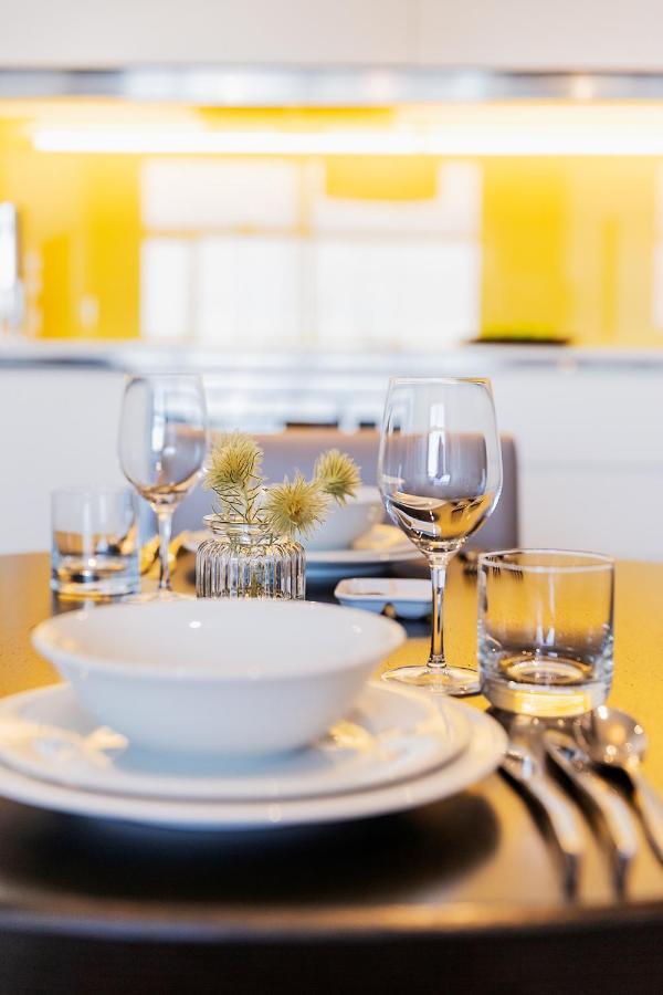 الشقق الفندقية أجنحة فريزر سيدني المظهر الخارجي الصورة Tableware