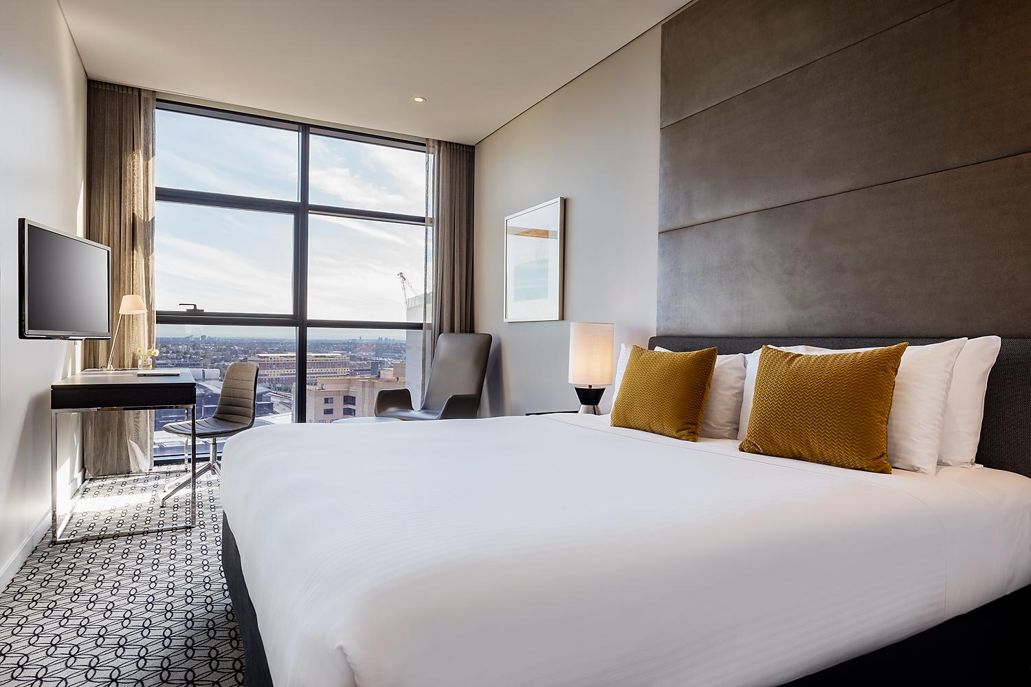 الشقق الفندقية أجنحة فريزر سيدني المظهر الخارجي الصورة A room at the hotel